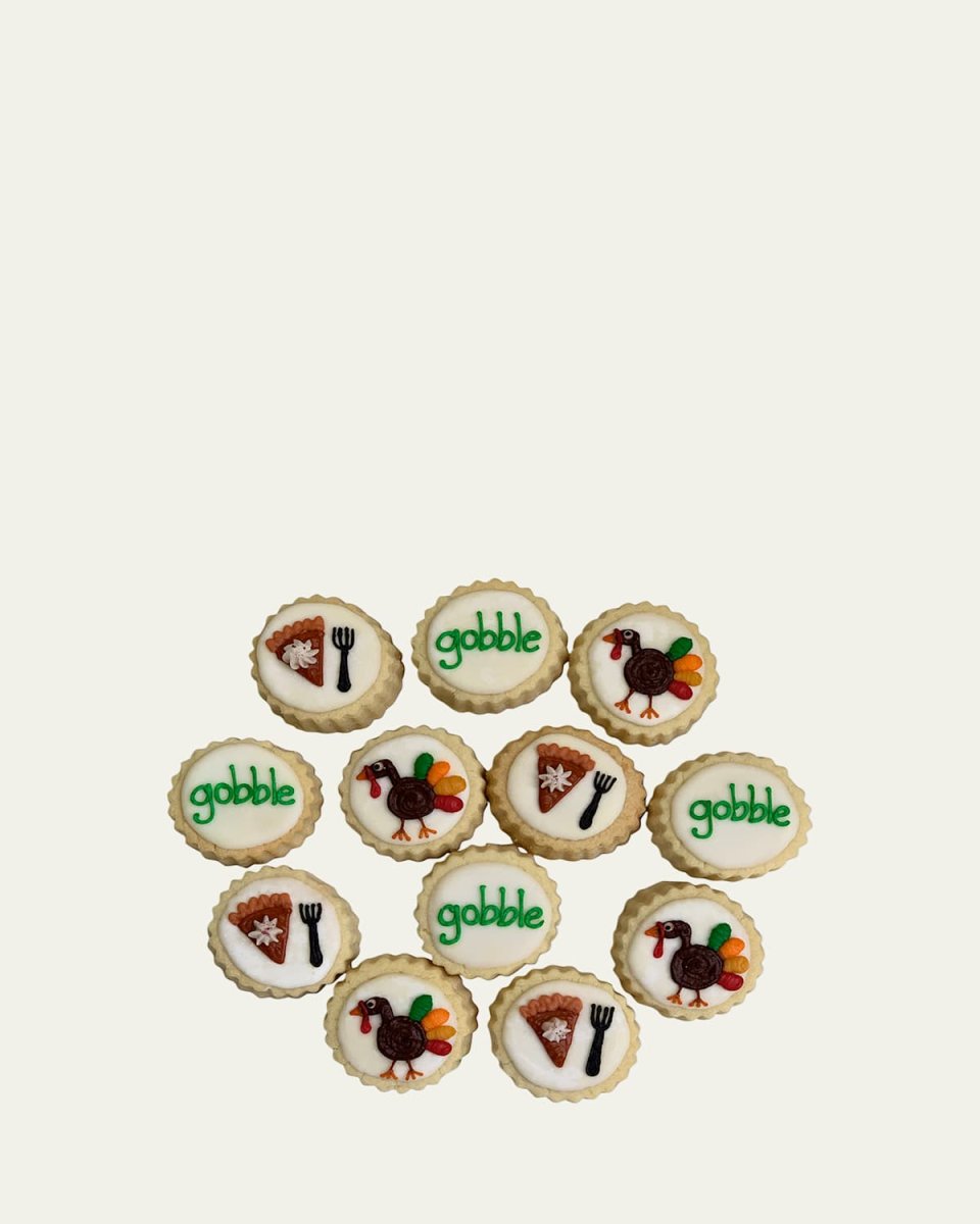 Gobble Shortbread Cookies
